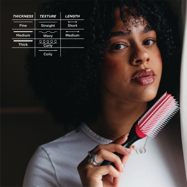 DNR Denman Deluxe D3 Cow Original Curl Definer & Styler