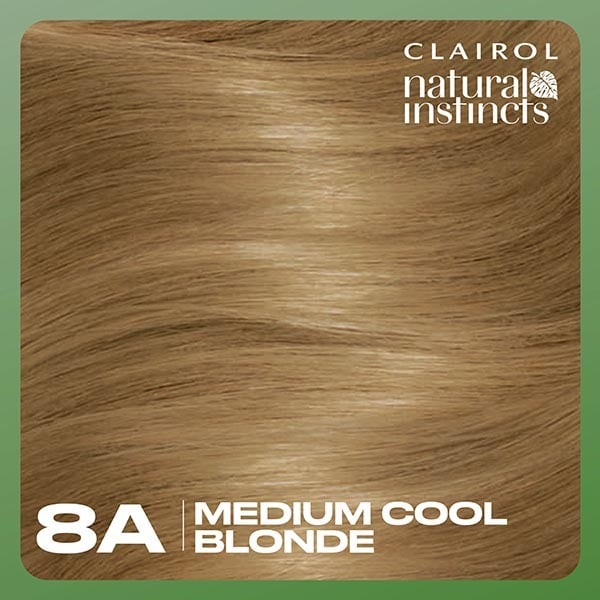 Clairol Natural Instincts Hair Dye 8A Medium Ash Blonde