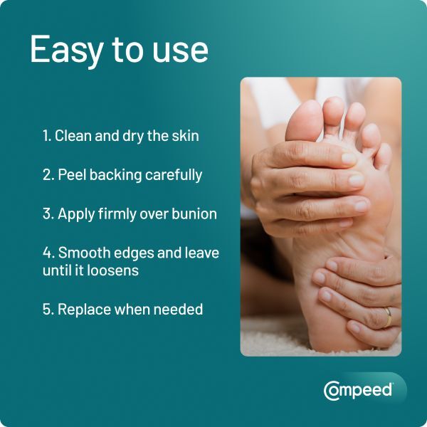 Compeed Bunion Plasters Medium 5s