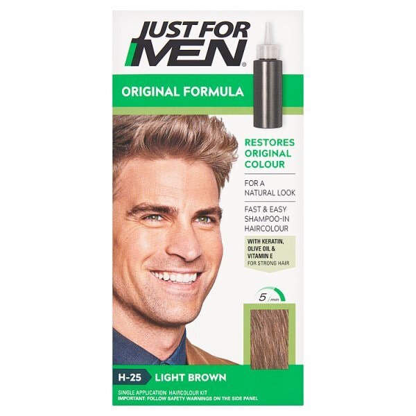 Just For Men Shampoo-In Haircolour Natural Light Brown H-25