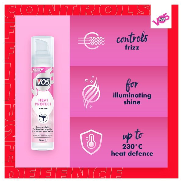 VO5 Heat Protect Hair Serum 50ml