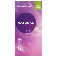 Superdrug Regular Condoms 12s