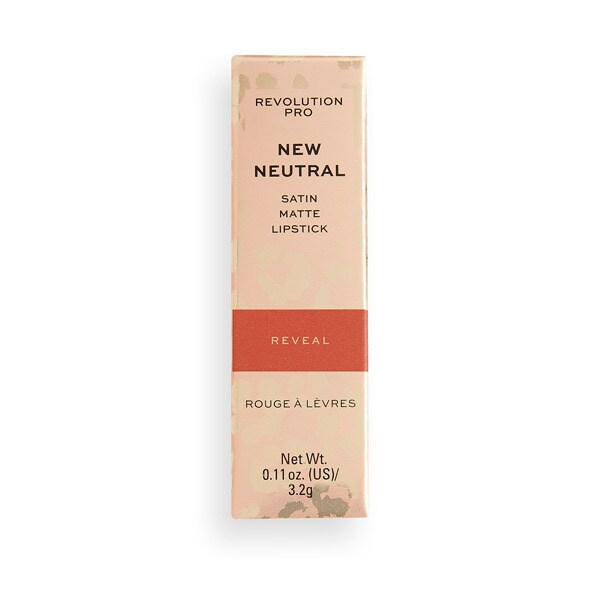Revolution Pro New Neutrals Satin Matte Lipstick Reveal