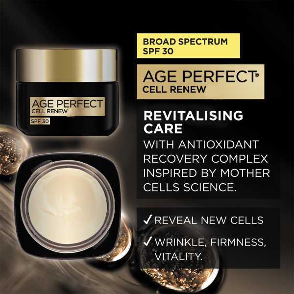 L'oreal Paris Age Perfect Cell Renew Spf30 Day Cream 50Ml