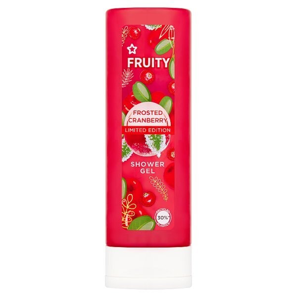 Superdrug Fruity Frosted Cranberry Shower Gel 250ml