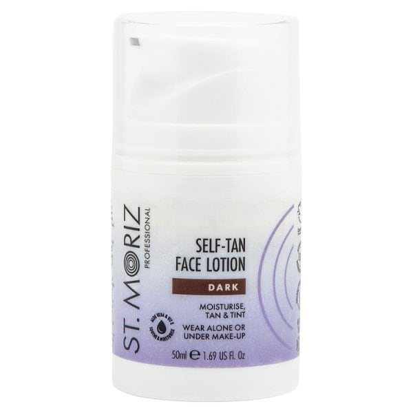 St Moriz Professional Self Tan Face Lotion Dark 50ml