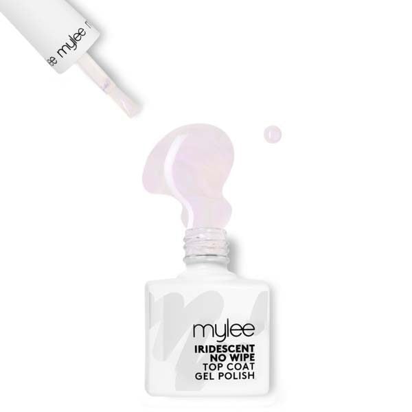 Mylee Gel Nail Polish Iridescent No Wipe Top Coat 10Ml