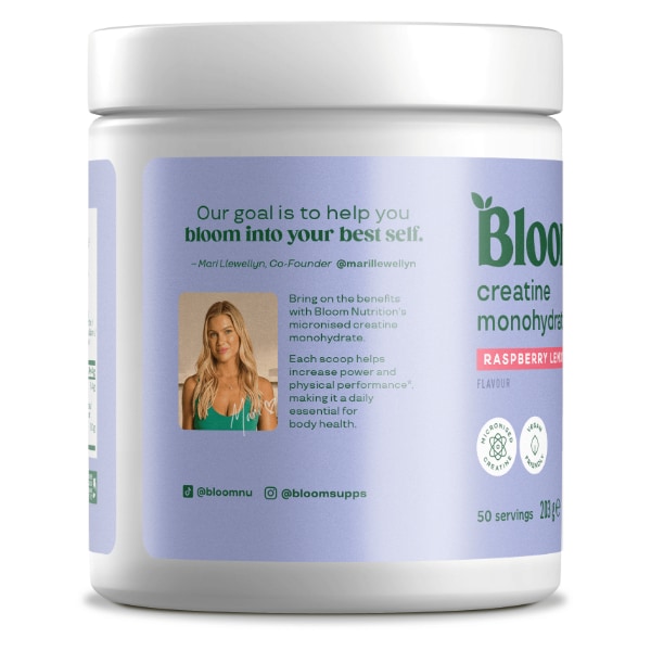 Bloom Creatine 50Serv Raspberry Lemon