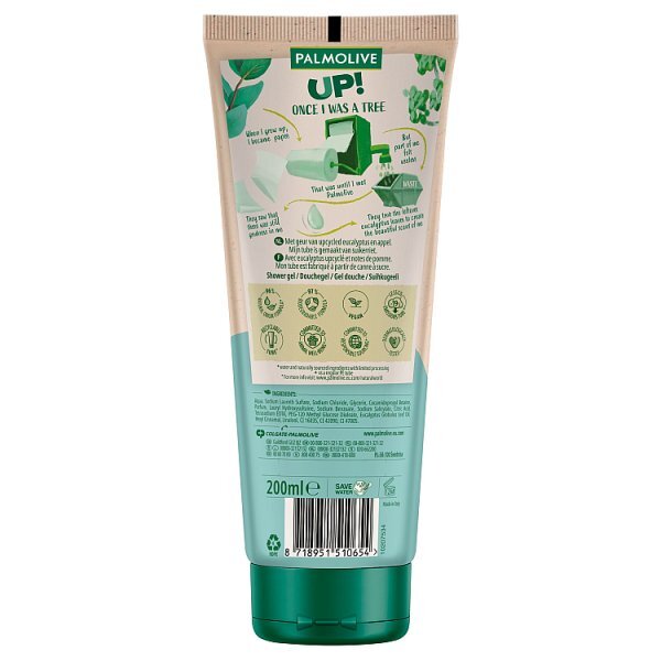 Palmolive Up Eucalyptus & Apple Shower Gel 200Ml