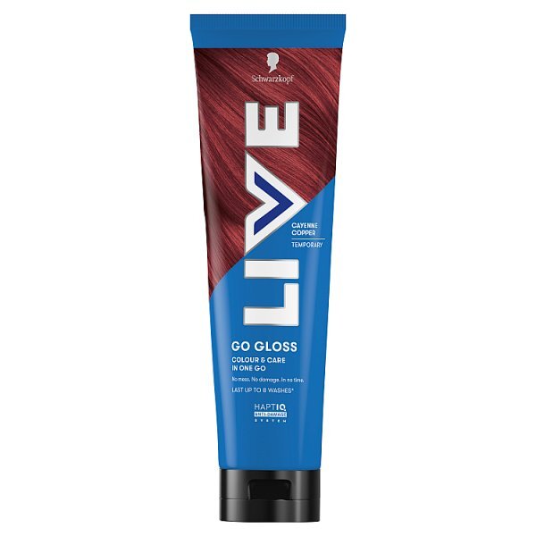 Schwarzkopf LIVE Cayenne Copper Colour & Shine Hair Gloss