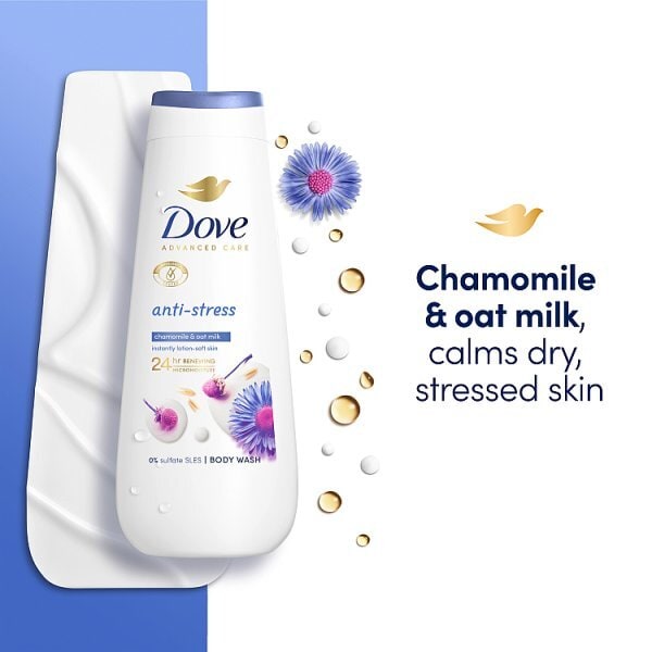 DNR Dove Anti Stress Advanced Care Body Wash Shower Gel 400Ml