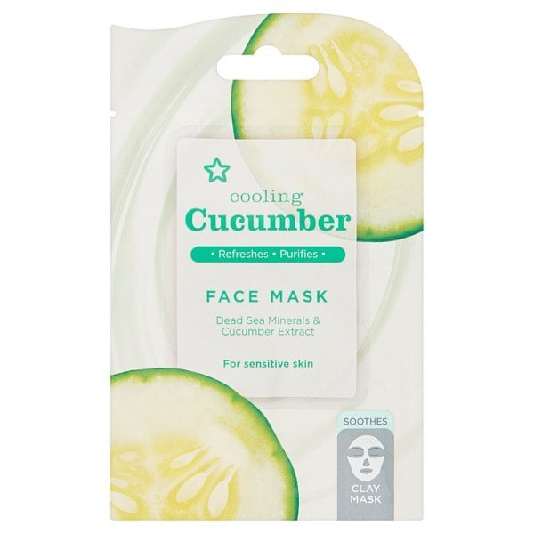 cooling cucumber face mask