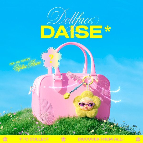 DAISE Mystery Dollface Charm & Mini Solid Fragrance, 1 Set