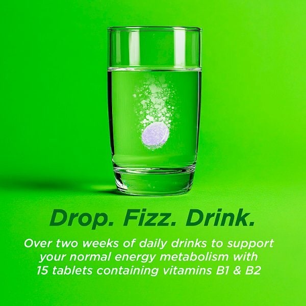 Berocca Energy Release Blackcurrant 15 Effervescent Tablets