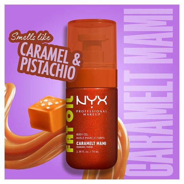 NYX Professional Makeup Fat Oil Body Oil Caramelt Mami 70ml