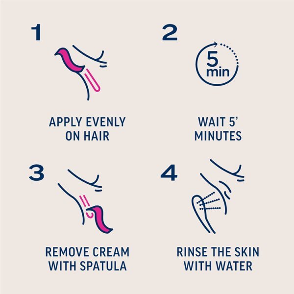 Veet Pure Hair Removal Cream Bikini Underarm Sensitive 100ml