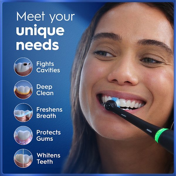 Oral-B iO5 Matt Black Electric Toothbrush