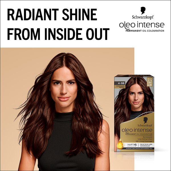 Schwarzkopf Oleo Intense 4-86 Chocolate Brown Hair Dye