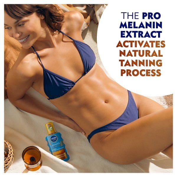NIVEA SUN Protect & Bronze Tan Activating Sun Spray SPF20 200ml