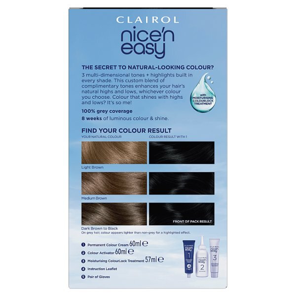 Nice'n Easy 1 Blackest Black