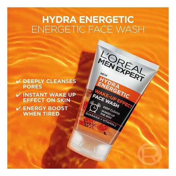 L'Oréal Men Expert Hydra Energetic Face Wash 100ml