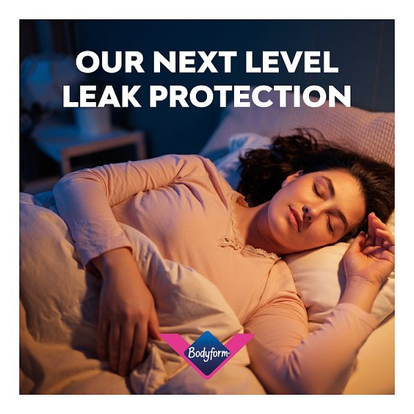 Bodyform Ultimate Night Sanitary Towels Wings 8 Pack