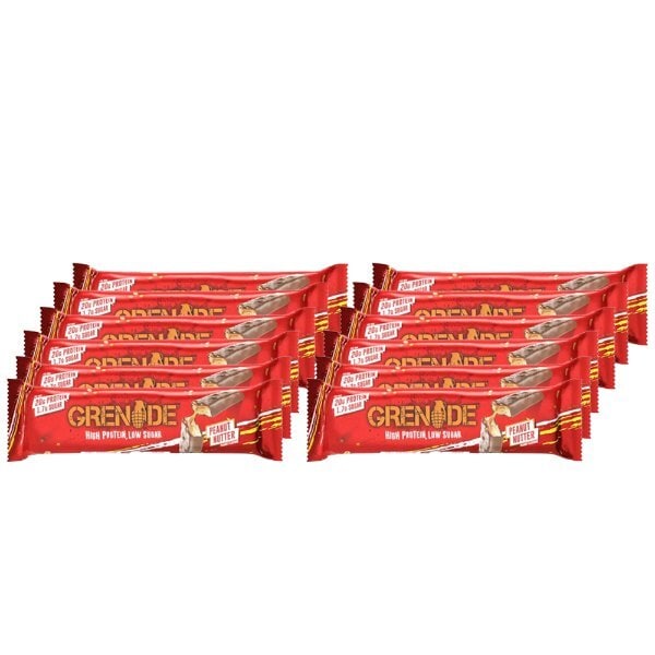 Grenade Carb Killa Peanut Nutter Protein Bar 60g x 12 Bundle