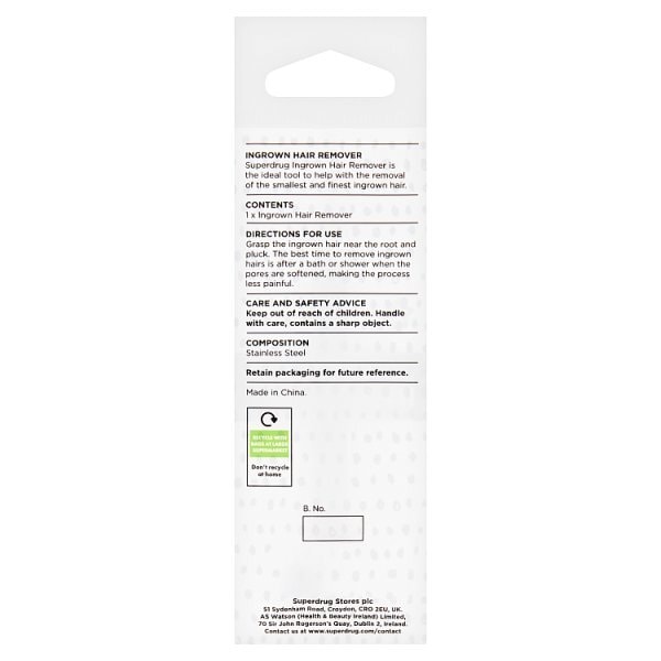 Superdrug Ingrown Hair Remover