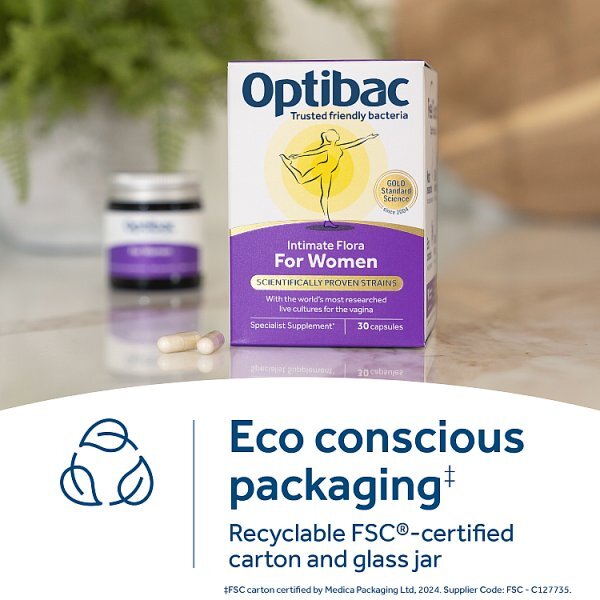 Optibac Probiotics For Women - 30 Capsules