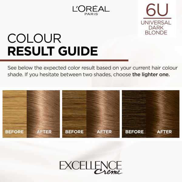 L'Oréal Excellence Crème Universal Nudes 6U Dark Blonde