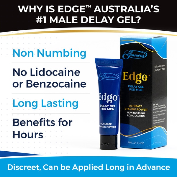 Sensuous Edge - Delay Gel For Men For Full Control