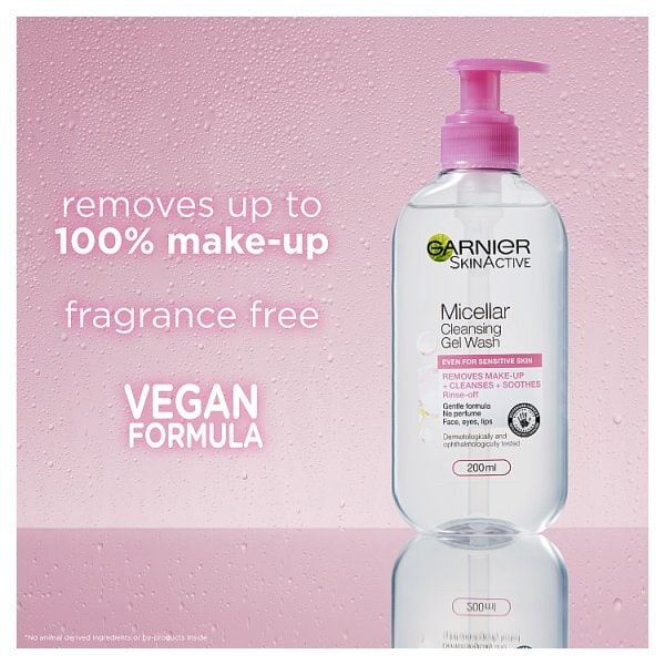 Garnier Micellar Gel Face Wash Sensitive Skin 200ml