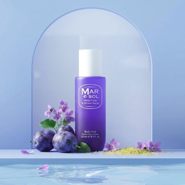 Mar E Sol Violet Plum & Brown Sugar Body Mist 250Ml