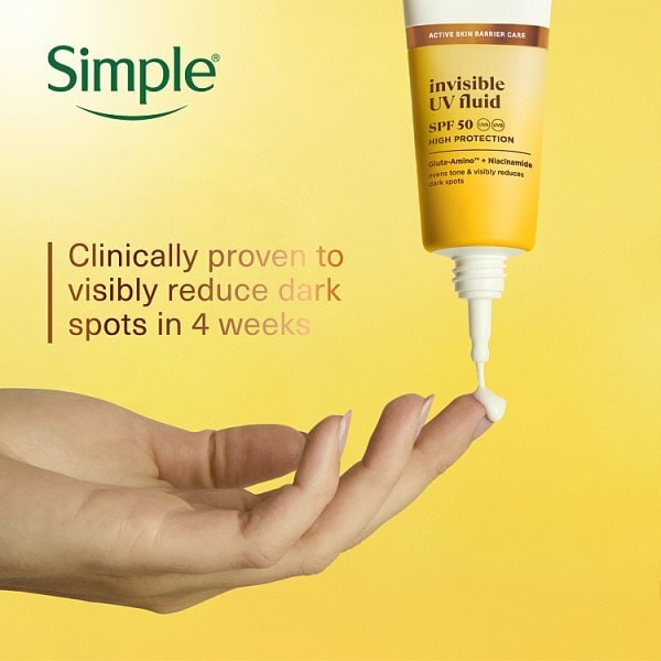 Simple Invisible UVA/UVB high sun protection 40 ml