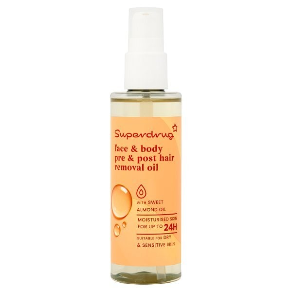 Superdrug Premium Pre Post Shave Oil 100ml