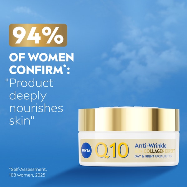 NIVEA Q10 Anti-Wrinkle Collagen Day & Night Face Butter 50ml