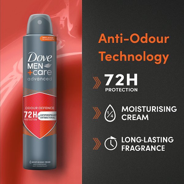 Dove Men+Care Advanced Odour Defence Anti-Perspirant Aerosol 200 ml