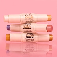 Barry M Chisel Cheeks Highlighter Cream Duo - Lilac & Pink