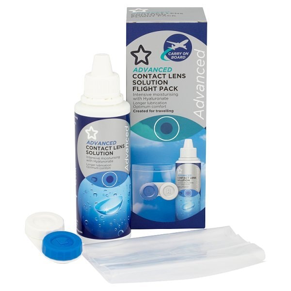 Superdrug Contact Lens Solution Flight Pack 100ml