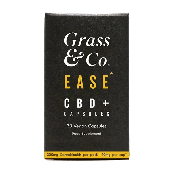 Grass & Co. Ease 300Mg Cbd+ With Turmeric Capsules