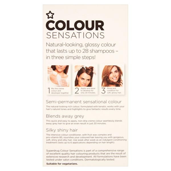 Superdrug Colour Sensations Light Brown 6.0