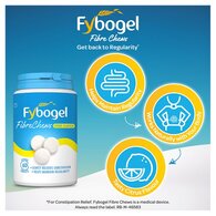 Fybogel FibreChews Citrus Constipation Fibre 60 Tablets