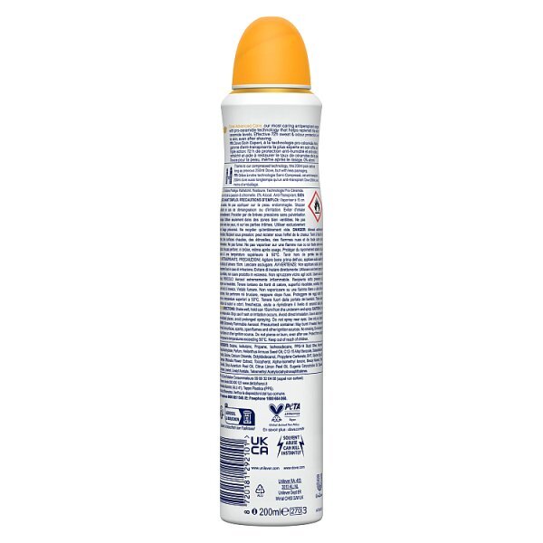 Dove Advanced Antiperspirant Deodorant Passion Fruit 200ml