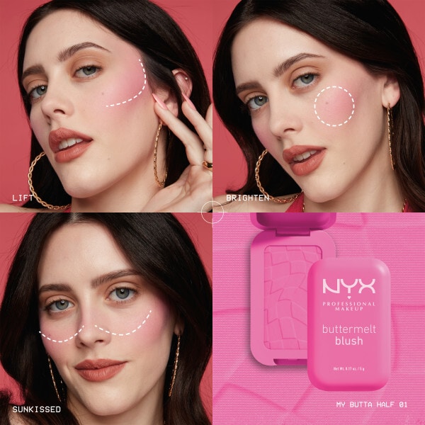 NYX Professional Makeup Buttermelt Blush Butta Than Coral