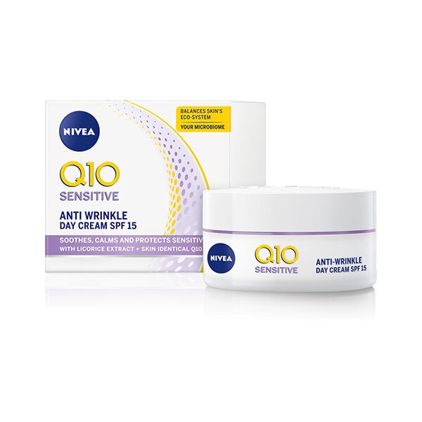 NIVEA Q10 Power Sensitive Anti-Ageing Face Cream 50ml