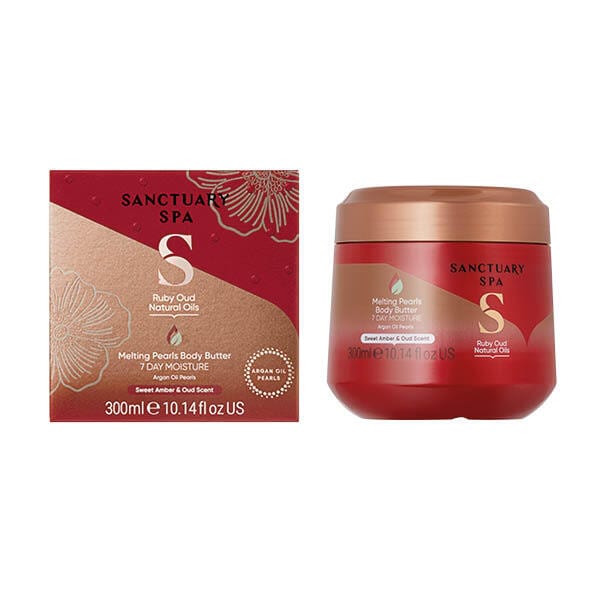 Sanctuary Spa Ruby Oud Melting Pearl Body Butter 300Ml