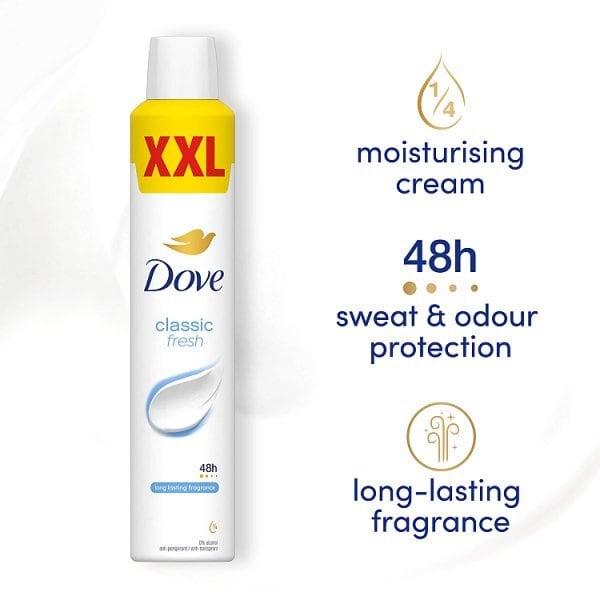 Dove Classic Anti-Perspirant Aerosol 300ml