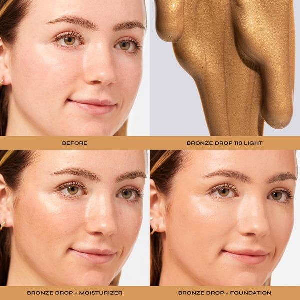 Milani Conceal + Perfect Sun Kissed Liquid Bronzing Drops - Light 110