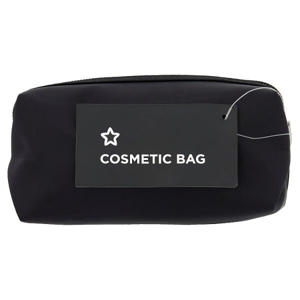 Superdrug Small Black Travel Make Up Bag Make Up Superdrug