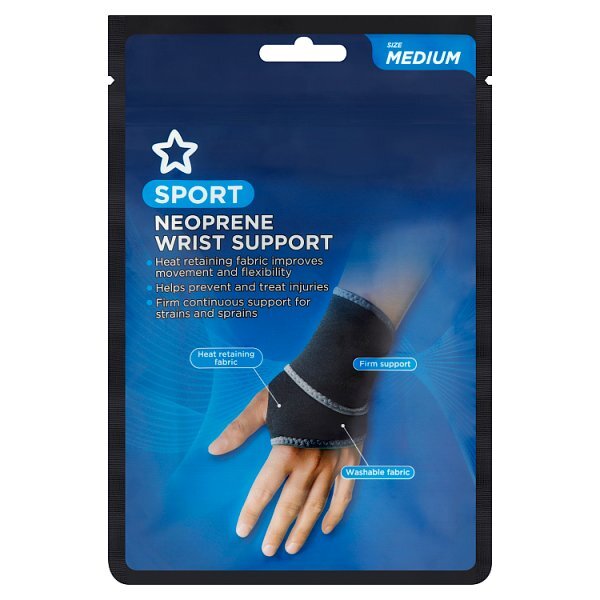 Superdrug Neoprene Wrist Support Medium